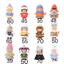 Biqi Winter Series Eskimo Snow Baby White Fox Penguin Bean Baby Little Hair Viking Bock etc.