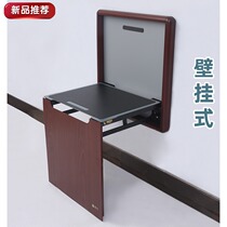 Home Wall-mounted Wall Type Folding Shoes Stool Doorway Invisible Folding Wearing Shoes Stool Net Red Mural Changing Shoes Stool Wall Fold