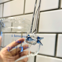 Spit Bubble Small Fish Suction Cup Childrens Milk Cup Glass Men and Women Students Drinking Water Cup Creative Couple Gift