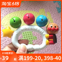 New Special Offer Japanese Anpanman Baby Hand Rattle Castanets Small Horn toy 3 months