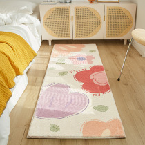 Nordic simple lamb cashmere bedside carpet bedroom living room window full blanket household tatami thick non-slip mat