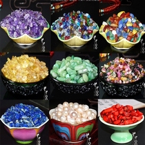 Natural jade pearl Crystal glass Agate stone stone for Manzaan Furnace bottle for Buddha seven gem stone stone stone