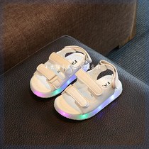 Summer boys toddler sandals 0-1 years old 2 baby sandals girls non-slip soft sandals Korean sandals