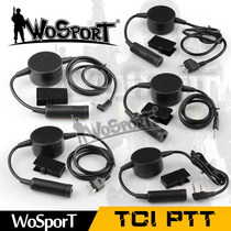 Z Tactical TCI PTT with Tactical headphones camping outdoor equipment WoSporT