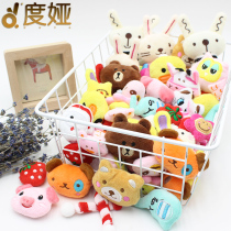New hand stitched plush doll cute cloth patch patch head rope socks shoes bag decoration doll patch patch patch