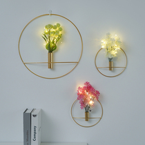 Nordic light luxury creative decoration simulation flower wall hanging wall pendant Wall living room wall wall decoration wall decoration