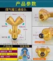 Liquefied Gas Thread Aniseed Conversion Corrosion Resistant Coal Gas Tank Gas Bottle Air Pump Gas Valve Double-billed Double Head Joint