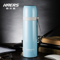 Hals male and female students stainless steel thermos cup large capacity portable mini Korean fresh cute literary Cup