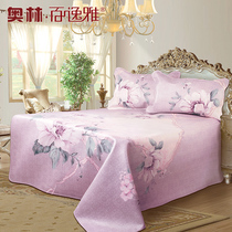 Olincow leather painted mat Three Gorges headwaters Buffalo Leather Sandal Leather Folding Mattresses 1 5m1 8 m Three sets