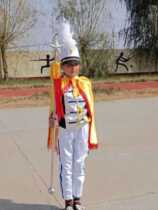 New command uniform drum team clothing Young Pioneers flag-raising hand clothing kindergarten honor guard command cloak command suit