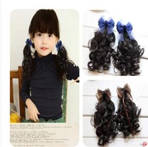 Children's Wig Hair Clip New Year Hair Accessories cos Wig JIAFA2018 New Kids Accessories cos Curly Hair Accessories