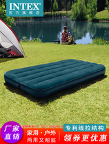 intex air mattress home double air mattress single height thick dream green portable inflatable folding bed