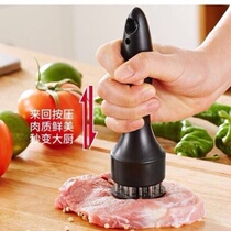  Button Meat Inserted Meat Needle Tool Tender Meat hammer Meat Hammer Meat Theorizer Commercial Home Steak Hammer Multifunction to Smell The Meat