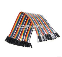 40PIN DuPont line female to female male to female 30cm 20cm double head 1P plastic shell 40pin cable 2 54 spacing
