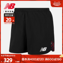 New Balance NB official mens AMS01203 classic logo woven sports breathable comfortable shorts