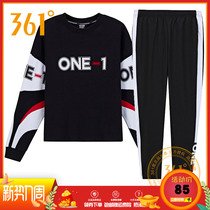 361 Degrees Womens Clothing Sports Suit 2020 Spring Autumn Fashion Casual Suit 361 Sets Head Sweatshirt Sports Pants Women Suit