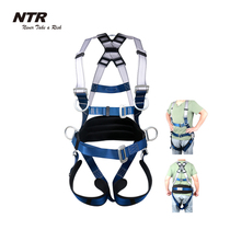 Nettel multi-point five-point double-back European aerial work full-body seat belt outdoor anti-falling rope