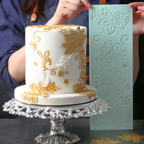 Fondant lace silicone pad Cake cloth Lace edge mold Flower lace Candle decoration lace silicone mold