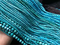 YiHuan jewelry Hubei Zhushan Qin ancient high porcelain turquoise immaculate fine Buddha bead necklace bracelet lanyard neck ornament