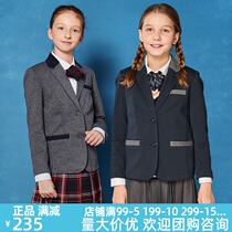 Eaton Gide Spring and Autumn British College Roman cloth style girl suit jacket costume 18 Z201 202