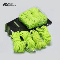 Makodi tent original windproof rope anti-slip buckle outdoor camping fluorescent drawstring clothesline