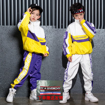 Children lian gong fu costumes zhong da tong tide chun qiu zhuang boys and girls dance suit boys hip-hop hip-hop service