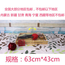 Enlarging cover thickened bread cover PVC transparent cover rectangular baking pan cover tray cover fresh cover food cover