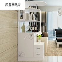 Double love porch wine cabinet living room partition door Hall Cabinet double-sided paint wine cabinet modern partition screen cabinet porch shoe cabinet