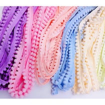 Color corner wall corridor decoration hair ball lace activity Festival creative ring creative material handmade diy