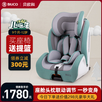 The amazing pediatrician biuco Bioko child safety seat car car with 9 months-12 years old