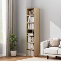 Bookshelf floor simple narrow seam small bookcase bedroom simple multi-storey household lockers living room storage shelf