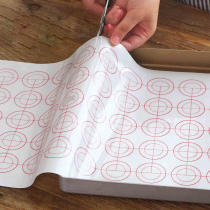 Cutable platinum Macarone silicone mat baking mat cookie baking tool high temperature resistant oven mat baking tray