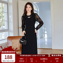 (2 24 new items pre-sold) paid for the payment of the gold-free) Blue language big code new Chinese style dress spring