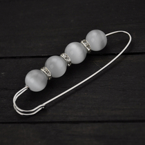 Retro National Style Cats Eye Stone diamond brooch pin sweater scarf cardigan womens accessories holiday birthday gift