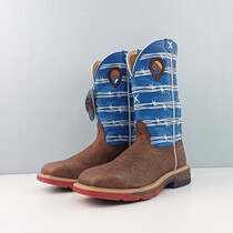 New color mens boots Fashion boots Cowhide horse boots Steel head Knight boots Motorcycle boots 44 5 42 yards