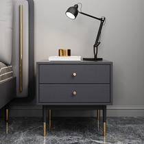 Italian minimalist mini bedside table sofa side cabinet small apartment bedroom simple modern drawer storage storage cabinet