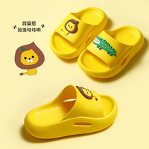 Japanese GP Summer Male And Female Children Non-slip Soft Bottom Cartoon Indoor Home Parent-child Bathroom Baby Sandals