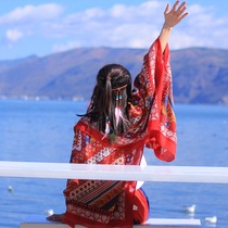 Ethnic style scarf oversized sunscreen shawl female summer thin silk scarf Yunnan Joker seaside gauze beach towel