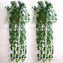 Artificial Ivy Leaf Garland Plants Vine Fake Foliage Flowers