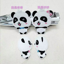 Cute cartoon baby bus wonderful children patch cloth paste can sew can be hot kindergarten DIY clothes stickers