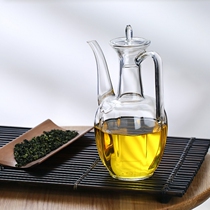 High borosilicate hand-held pot imitation Song pot electric pottery stove heating teapot high temperature glass bottle noble concubine warm wine bottle