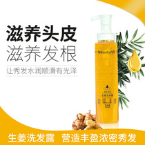 Ginger shampoo oil control anti-dandruff anti-itching men and women anti-hair loss shampoo anti-hair loss strong root and solid hair care