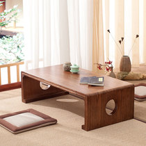 Solid Wood tatami tea table window table modern simple Japanese balcony small table low table floor table Kang table piano table