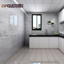 Bathroom tiles Simple modern 300x600 kitchen microcrystalline mirror wall tiles Toilet non-slip floor tiles FJ65011