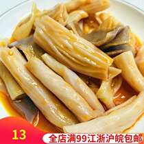 Salt to help spicy crispy sausage 250g spicy red oil duck intestines duck esophagus ready-to-eat cold dishes Jiangsu Zhejiang Shanghai Wanman 5 packs free of mail