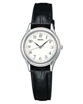 Dumb home Japan straight hair Seiko eco-kinetic STTC005 STTC006 Simple and casual