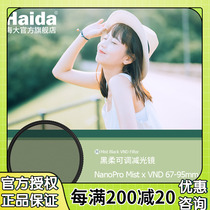 Haida Sea Great NanoPro Adjustable Black Flexo Mirror Round Slimmer Filter Lens hazy mirror dreamy soft light mirror