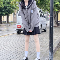 (Tokyo twentremember JK) original JK pure color sweater soft fuffle blouse sweetness and lazy wind blouse