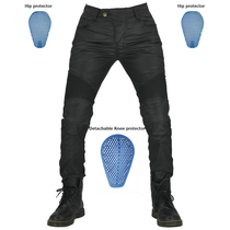 2020 new VOLERO motorcycle jeans men coated waterproof motorcycle summer riding pants racing anti-drop pants