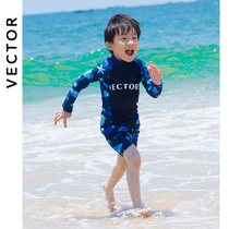 VECTOR Boys Swimsuit for Large Childrens Trousers Long Sleeve Breakthrough Dive Clothes Swimsuit